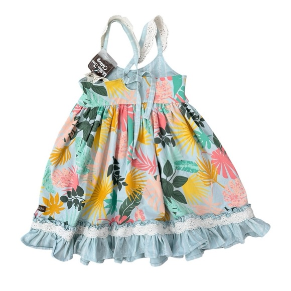Matilda Jane Jungle Adventure Tropical Dress 6 NWT - Picture 7 of 7
